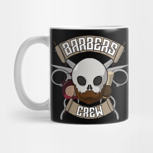 Barbers crew Jolly Roger pirate flag Mug